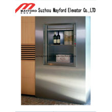 Hotel Essen Dumbwaiter Aufzug mit Maschine Raumlos